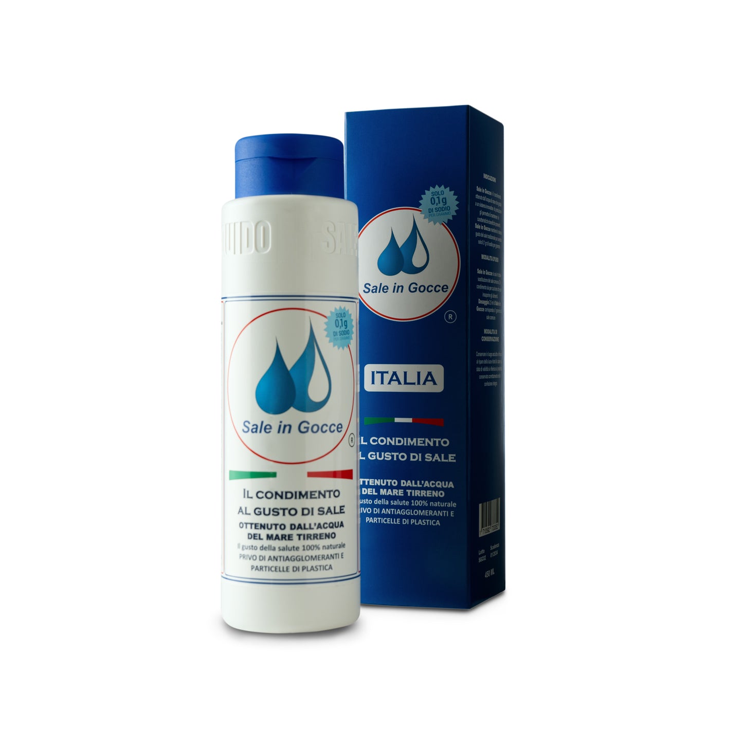 Sale in Gocce flacone 450 ml